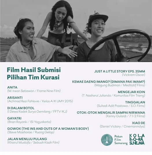 Film Submisi di Pekan Film Semarang 2018