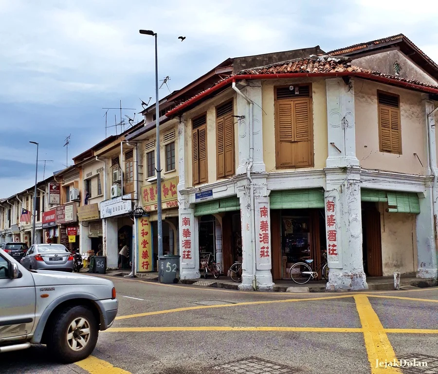 Wisata Melaka - Jalan di Kawasan Kota Tua