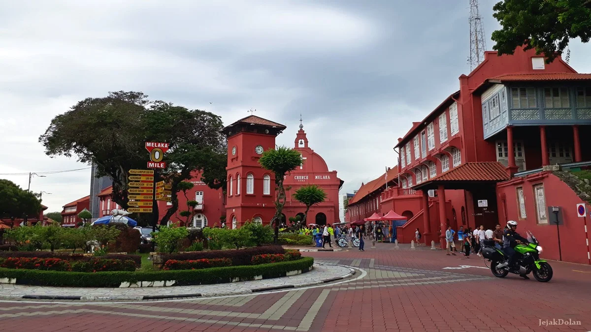Bangunan Merah di Kota Tua Melaka