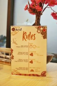 GyudaQ Japanese BBQ - Rules Makan