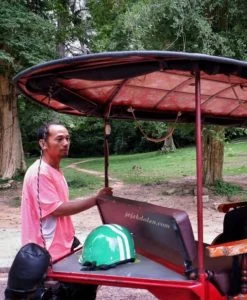 Mr Usman - Supir Tuktuk Siem Reap ke Angkor Archaeological Park