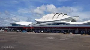 Tampak Depan Bandara Tjilik Riwut Baru