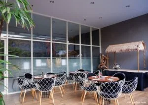 Outdoor Cafe Pesonna Hotel Semarang