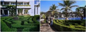 Taman Labirin Hotel Java Heritage Purwokerto