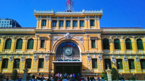 Saigon Central Post Office_Bangunan Bersejarah di Ho Chi Minh City