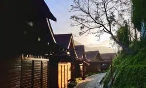 Senja di cottage The Onsen Batu Malang
