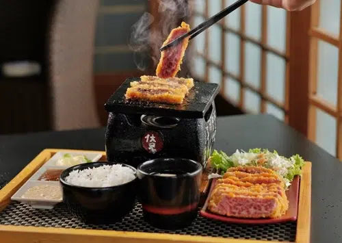 Menu di Fushimi Restaurant The Onsen Batu
