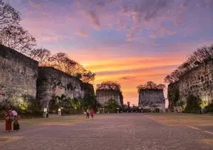 Senja di Garuda Wisnu Kencana Cultural Park