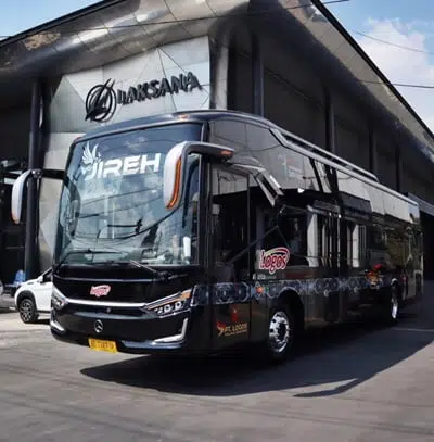 bus sleeper PO Logos palangkaraya - pangkalan bun