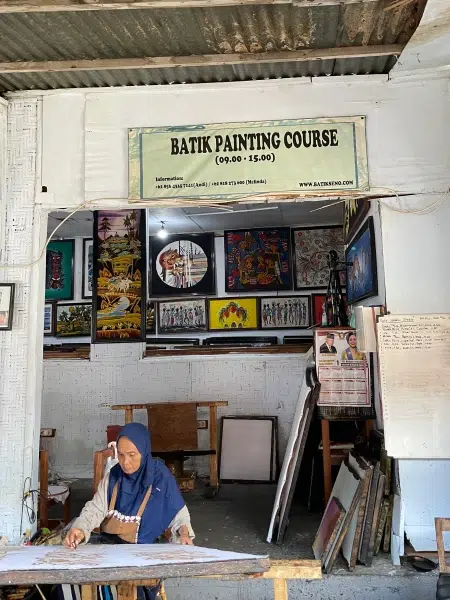 Batik Painting Course Jogja