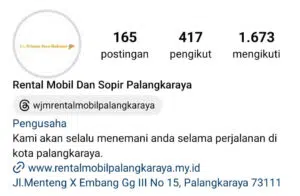 Rental mobil palangkaraya