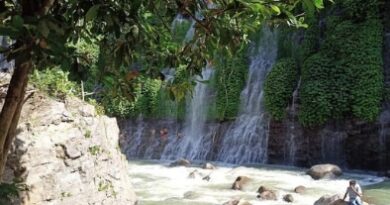 air terjun curup maung lahat sumsel