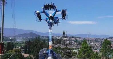 Wahana di Mikie Funland (Foto: tiket.com)