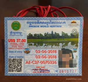 Angkor Pass untuk Masuk ke Angkor Archaeologocal Park