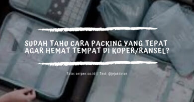 Tips Packing Hemat Tempat